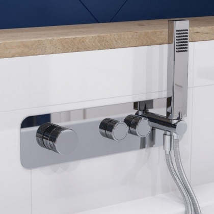 Смеситель для душа скрытого монтажа EXCELLENT Krotos AREX.8035CR (хром)