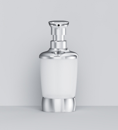 A3031900 Sensation, Стеклянный диспенсер для жидкого мыла, отдельно стоящий, хром, шт