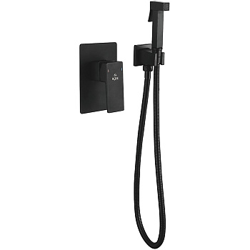 Гигиенический душ со смесителем Rose R2805H, черный Гигиенический душ со смесителем Rose R2805H, черный