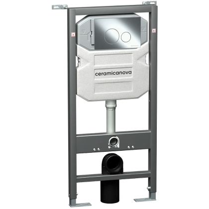 Сет 4 в 1 Инсталляция с кнопкой+унитаз+шумоизоляция