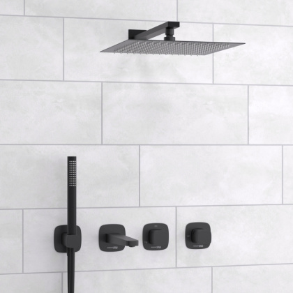 A9151.265.315.219.162.327.242.217 Встраиваемый комплект для ванны с верхней душевой насадкой, лейкой