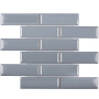 Керамическая мозаика Metro Bluish-Grey Glossy 45х145, Brick & Metro