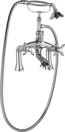 Смеситель ATLANTIS-NOSTALGIA-PBV-01 Исполнение: Хром Ручки :Хром  Смеситель ATLANTIS-NOSTALGIA-PBV-01 Исполнение: Хром Ручки :Хром