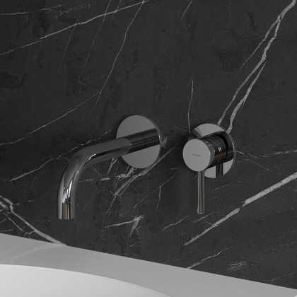 Смеситель для умывальника скрытого монтажа OMNIRES Y Y1215HCR (хром)