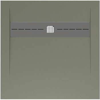 Душевой поддон Allen Brau Infinity 90x90 8.21001-CGM олива