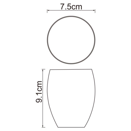 Ruwer K-6728 Стакан для зубных щеток