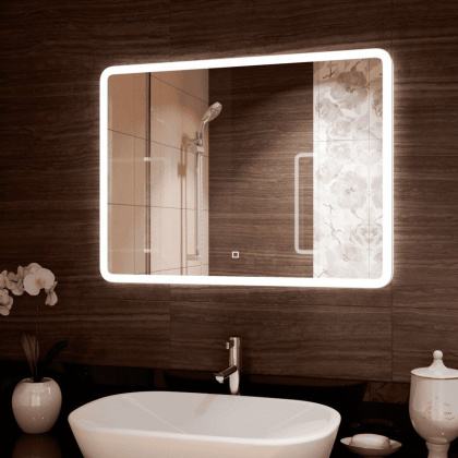 Зеркало Demure LED 800х700  (Kare Luxe 800х700) Зеркало Demure LED 800х700  (Kare Luxe 800х700)