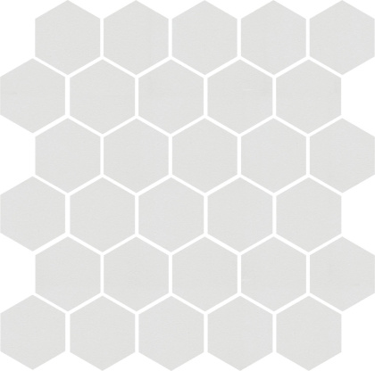 Мозаика Агуста белый натуральный 29,7x29,8x0,69 из 30 частей 5,2х6