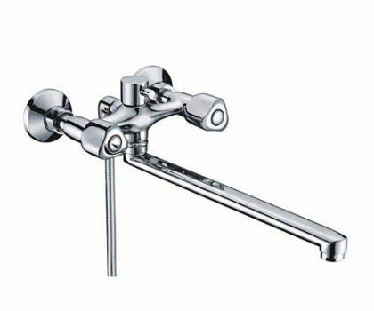 Amper 2902L Смеситель для ванны с длинным изливом Wasserkraft