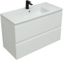 Тумба под раковину Allen Brau Eclipse 100 1.E1003.WM белый матовый Тумба под раковину Allen Brau Eclipse 100 1.E1003.WM белый матовый