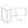 Душевой уголок 100* 70*195 RGW SV-145B (SV-05B + Z-050-2B) Прямоуг./Чёрный/Прозрачное/8 мм (Easy) Душевой уголок 100* 70*195 RGW SV-145B (SV-05B + Z-050-2B) Прямоуг./Чёрный/Прозрачное/8 мм (Easy)