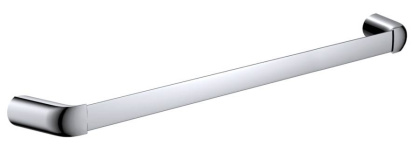 Полотенцедержатель одинарный RUSH Flores, 4х75х8 см, хром, FL08531В