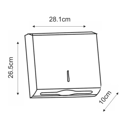 K-10091 Диспенсер для бумажных полотенец