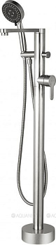 Смеситель для ванны с душем Aquanet Steel AF210-94S