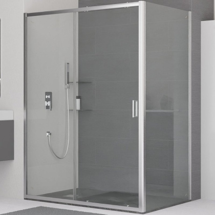 Душевой уголок RGW Classic CL-48 110x90 32094891-011 профиль Хром стекло прозрачное