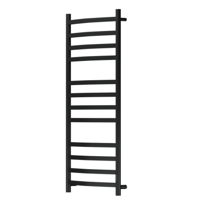 Полотенцесушитель электрический Point Антея PN17852B П12 500x1200, диммер справа, черный