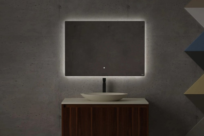 Зеркало для ванной OMBRA с LED подсветкой, 27M011090BH