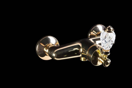 Смеситель для душа VOGUE CRYSTAL, золото_Комплект Смеситель для душа VOGUE CRYSTAL, золото_Комплект