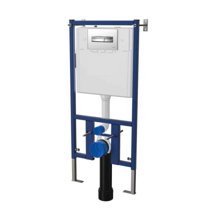 Инсталляция для подвесного унитаза Vincea VIS-450, 510*1000, цвет сине-белый