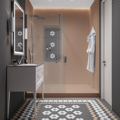 Агуста оранжевый матовый 29,7x29,8x0,69 из 30 частей 5,2х6 Агуста оранжевый матовый 29,7x29,8x0,69 из 30 частей 5,2х6