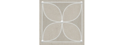 Вставка AZ\A013\SG1712 Туф Бежевый светлый (7,7см*7,7см*8мм) (50шт/0,29м2) Матовый, шт