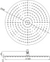 Верхний душ 3D круглый RGW SP-81B, RGW 21148150-04