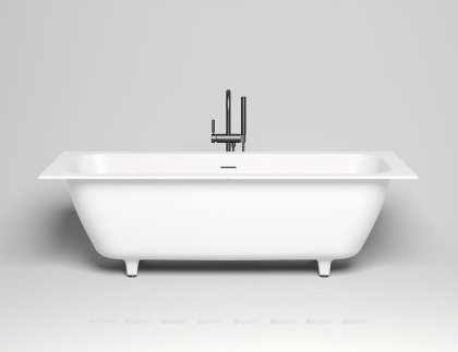 Ванна из литьевого мрамора Salini Orlanda Axis Kit 180х80 103322M матовая