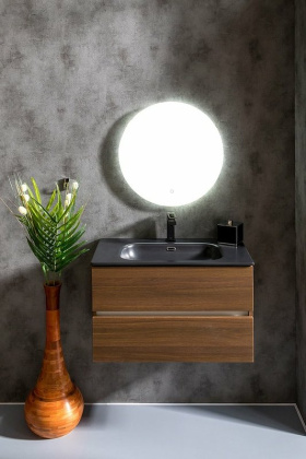 Тумба без раковины Vallessi 80*46cm DARK OAK мат. 2 полки, 837-080-D Boheme Тумба без раковины Vallessi 80*46cm DARK OAK мат. 2 полки, 837-080-D Boheme