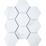Керамическая мозаика, Hexagon big Carrara Matt 95x110, Geometry Керамическая мозаика, Hexagon big Carrara Matt 95x110, Geometry