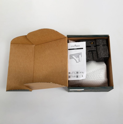 NAUTIC-BLI-SR Смеситель для раковины встраиваемый однорычажный, излив и ручка на одной площадке, исполнение Sunrise