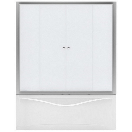 Шторка для ванны Aquanet AQ5 150, узорчатое стекло