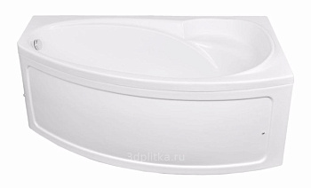 Акриловая ванна Aquanet Jersey 170x90 R (каркас и слив-перелив)