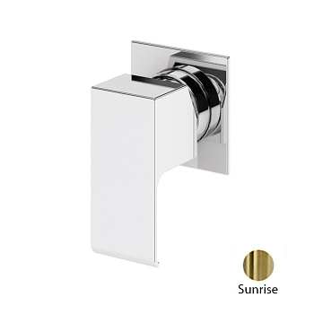 PORTA-DIM-SR Встраиваемый однорычажный смеситель на 1 выход, исполнение sunrise