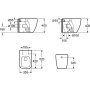 Приставной унитаз Allen Brau Infinity 4.21003.20 Приставной унитаз Allen Brau Infinity 4.21003.20