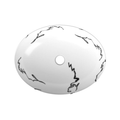 Умывальник Point Артемида 51 PN43151WB овальный, белый Умывальник Point Артемида 51 PN43151WB овальный, белый