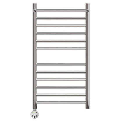 Полотенцесушитель электрический Point Аврора PN10148SPE П11 400x800 с полкой левый/правый, хром