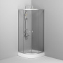 W88G-205-080MT X-Joy Twin Slide,  Душевое ограждение без  поддона, 80x80