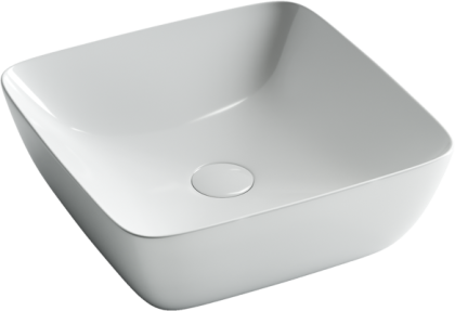 Умывальник чаша FORM накладная квадратная 410*410*145мм Умывальник чаша FORM накладная квадратная 410*410*145мм