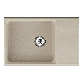 Мойка кухонная Point Этна 78 светло-бежевый