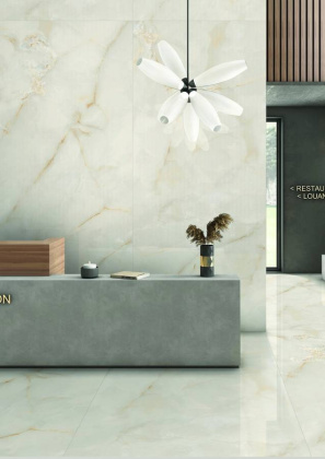 Керамический слэб OSTRA BIANCO ELEGANCE 2800х1200х6мм, Polished 