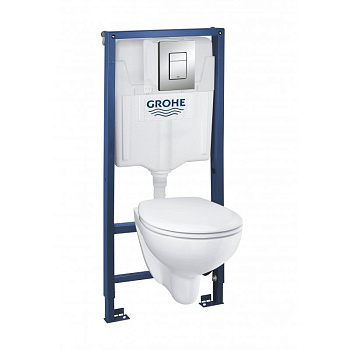 Унитаз с инсталляцией Grohe Solido Compact 39586000