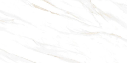 Calacatta Clarity Gold Керамогранит белый 60х120 Полированный