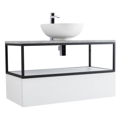 Столешница из керамогранита 1000x460 KEP-100-MCO Marmo Crema Opaco