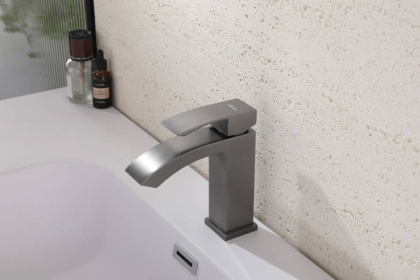 Смеситель ABBER Wasserfall AF8610NG для раковины, никель Смеситель ABBER Wasserfall AF8610NG для раковины, никель