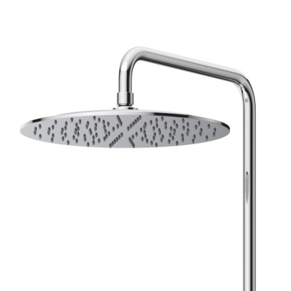 LEAF-CDA-25-L-MM Душевая стойка телескопическая, с верхним и ручным душем, верхний душ диаметр 250 мм , исполнение Morning Mist LEAF-CDA-25-L-MM Душевая стойка телескопическая, с верхним и ручным душем, верхний душ диаметр 250 мм , исполнение Morning Mist