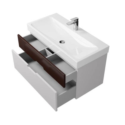 Тумба под раковину Creto Malibu Chocolate Soft 100