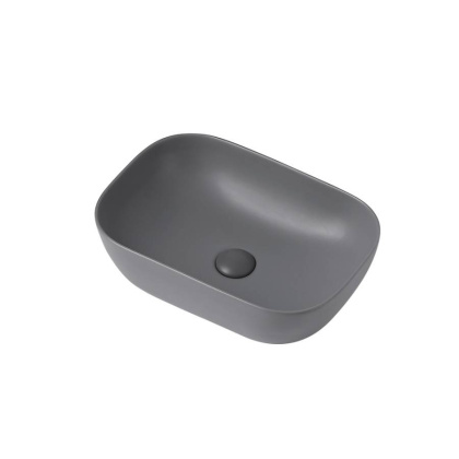Раковина накладная ABBER Rechteck AC2200MG серая матовая Раковина накладная ABBER Rechteck AC2200MG серая матовая