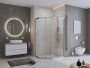 Душевой уголок BelBagno UNO-195-PH-2-120/90-C-Cr Душевой уголок BelBagno UNO-195-PH-2-120/90-C-Cr