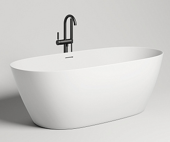 Ванна из искусственного камня S-Sense (Sapirit) Salini Sofia 164x75 см глянцевая 102511G