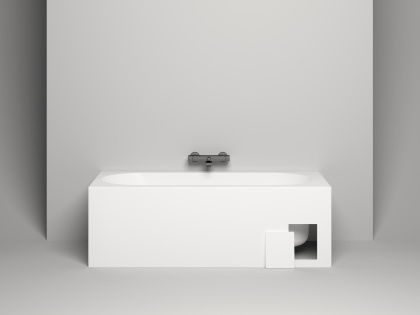 Ванна из литьевого мрамора Salini Ornella 170х70 102313M матовая